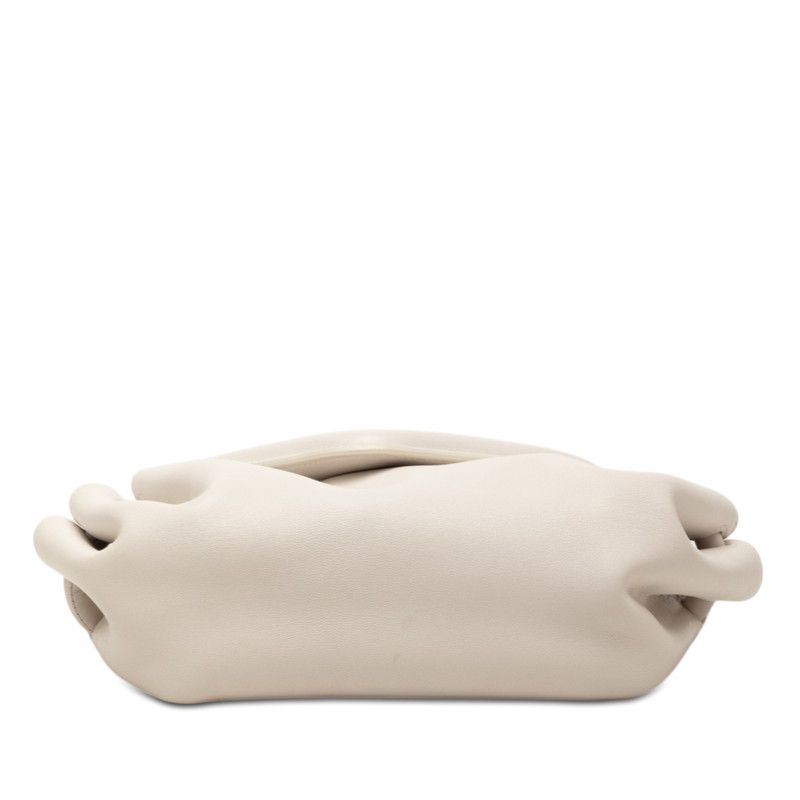 Bottega Veneta Beak Small Shoulder Bag White Leather — view 3
