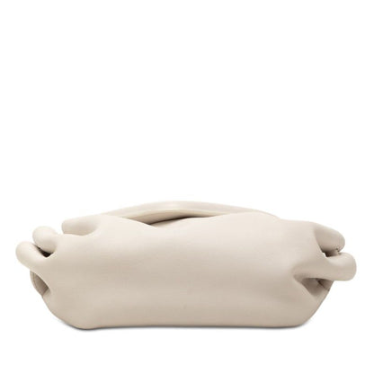 Bottega Veneta Beak Small Shoulder Bag White Leather — view 3