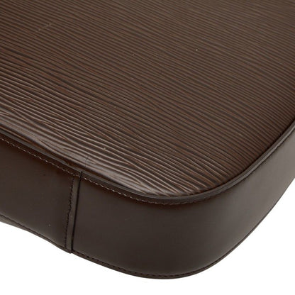 Louis Vuitton Epi Reverie Shoulder Bag Mocha Brown Leather — view 6