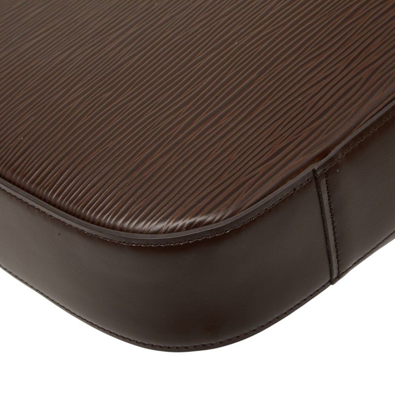 Louis Vuitton Epi Reverie Shoulder Bag Mocha Brown Leather — view 7