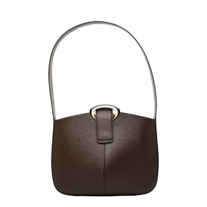 Louis Vuitton Epi Reverie Shoulder Bag Mocha Brown Leather