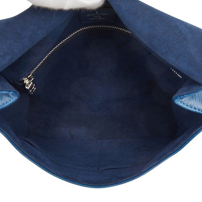 Louis Vuitton Epi Harrington Messenger PM Shoulder Bag Blue Azur Leather — view 9