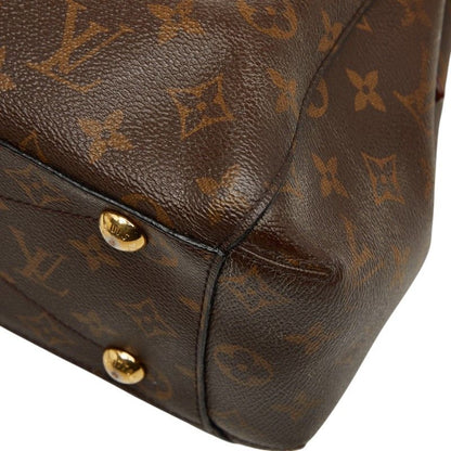Louis Vuitton Monogram Montaigne 2-Way Shoulder Bag Brown Leather — view 5