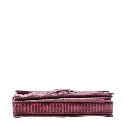 Bottega Veneta Intrecciato Rialto Chain Shoulder Bag Pink Leather — view 3