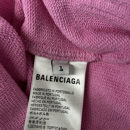 Balenciaga Hoodie 1 Pink Long Sleeve — view 5
