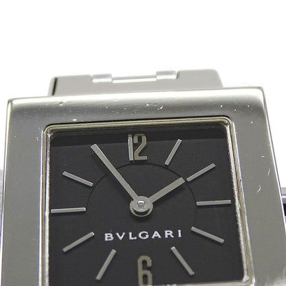 Bvlgari Watch QA Dos Lado Quartz Stainless Steel Silver Black Polished — view 6