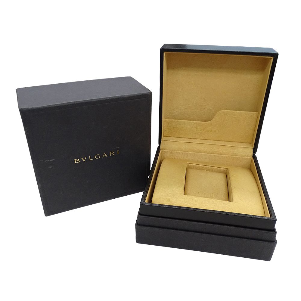 Bvlgari Watch QA Dos Lado Quartz Stainless Steel Silver Black Polished — view 8