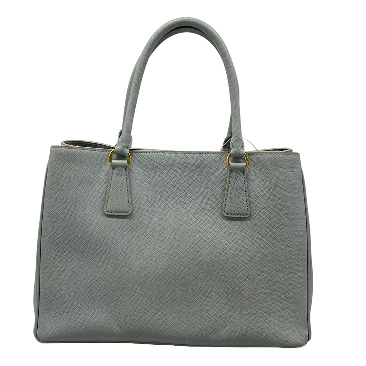 Prada Handbag Galleria Bag Light Blue Leather — view 3