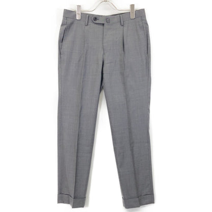 Loro Piana Brilla Per Il Gusto Gray Noblesse Fabric Single Suit 44 — view 7