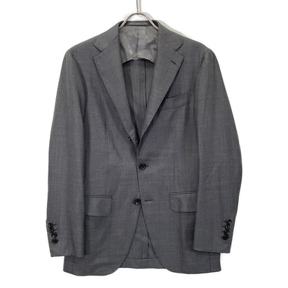 Loro Piana Brilla Per Il Gusto Gray Noblesse Fabric Single Suit 44 — view 2