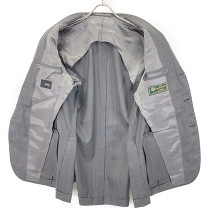 Loro Piana Brilla Per Il Gusto Gray Noblesse Fabric Single Suit 44 — view 4
