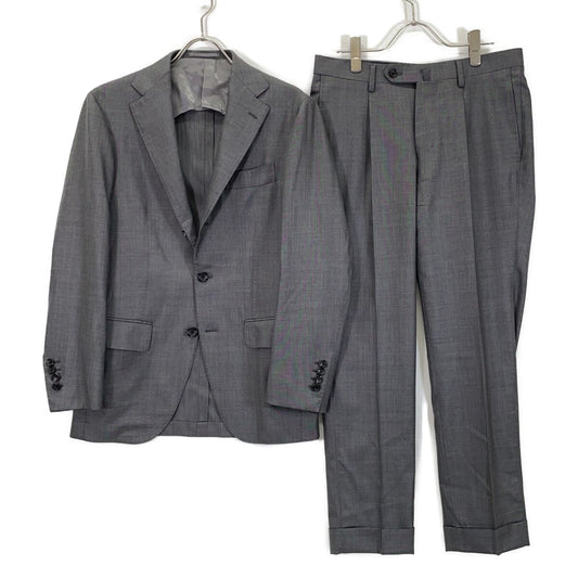 Loro Piana Brilla Per Il Gusto Gray Noblesse Fabric Single Suit 44