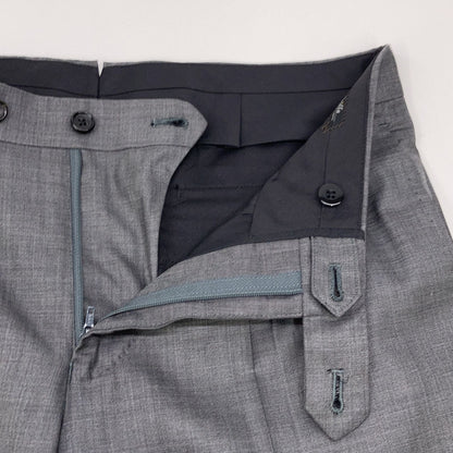 Loro Piana Brilla Per Il Gusto Gray Noblesse Fabric Single Suit 44 — view 9