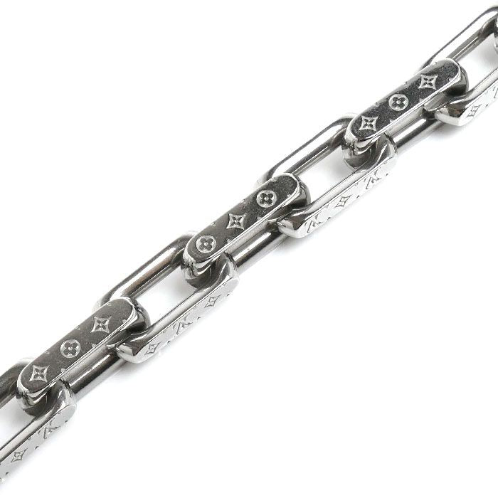 Louis Vuitton Metal Chain Monogram Bracelet M 19 cm — view 2