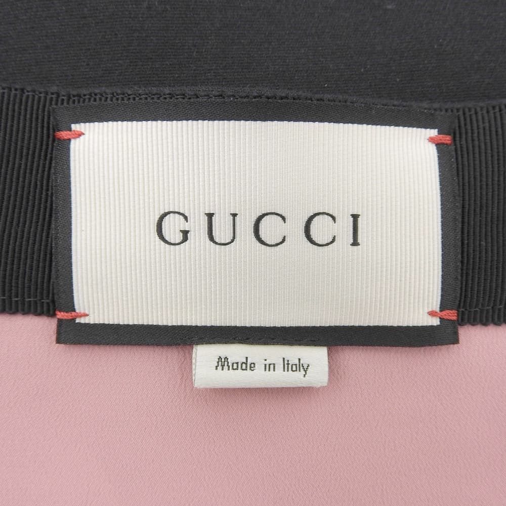 Gucci Knit Line Ruffle Mini Skirt Black — view 3