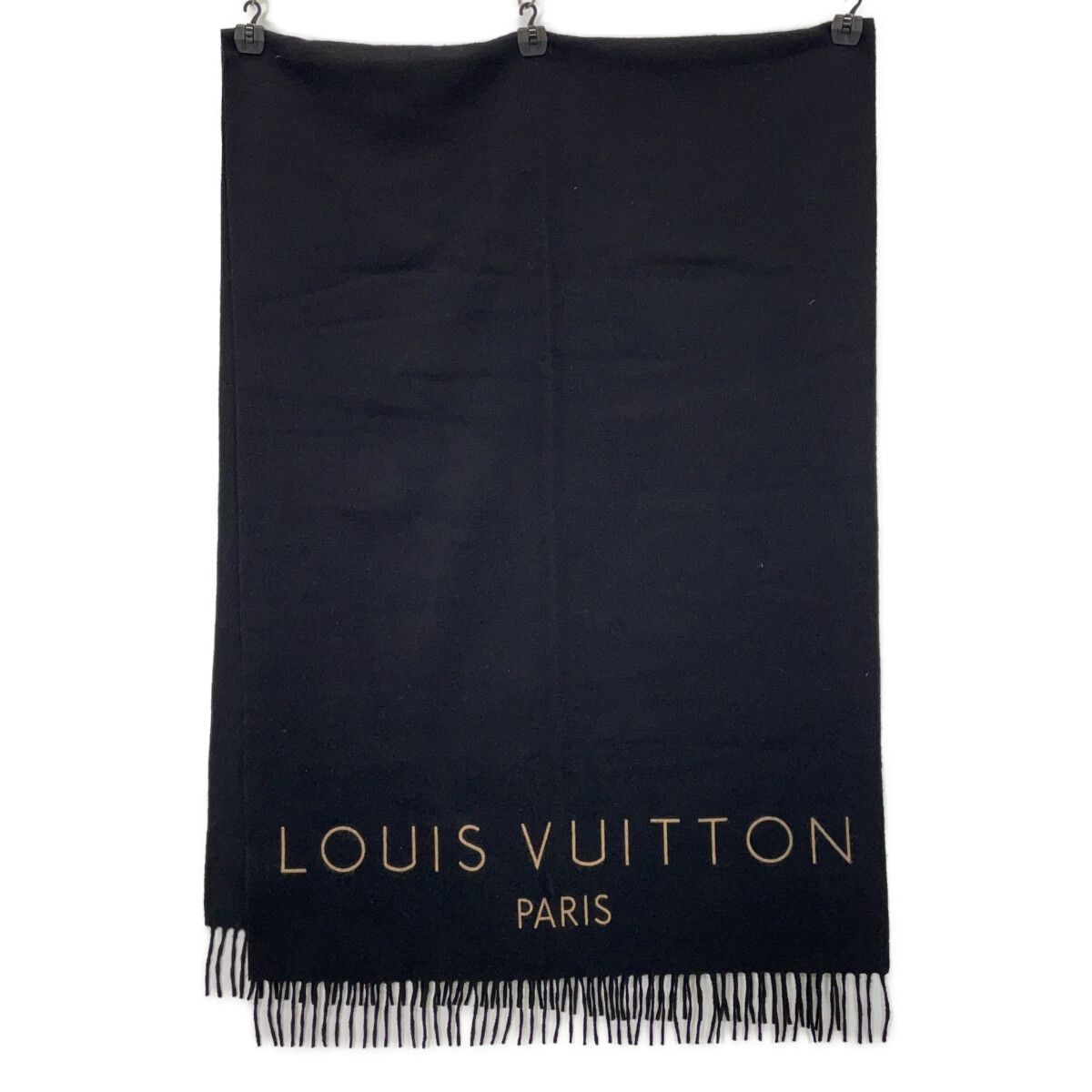 Louis Vuitton Cashmere Logo Large Scarf