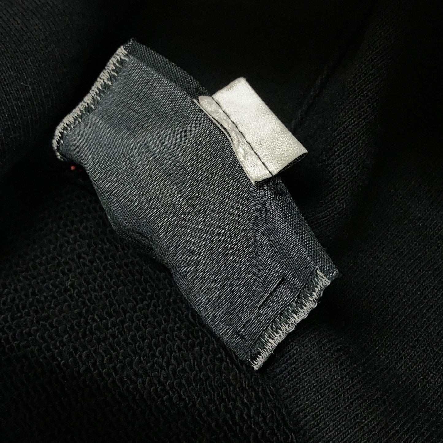 Gucci Black Logo Print Half Zip Hoodie XS — view 4
