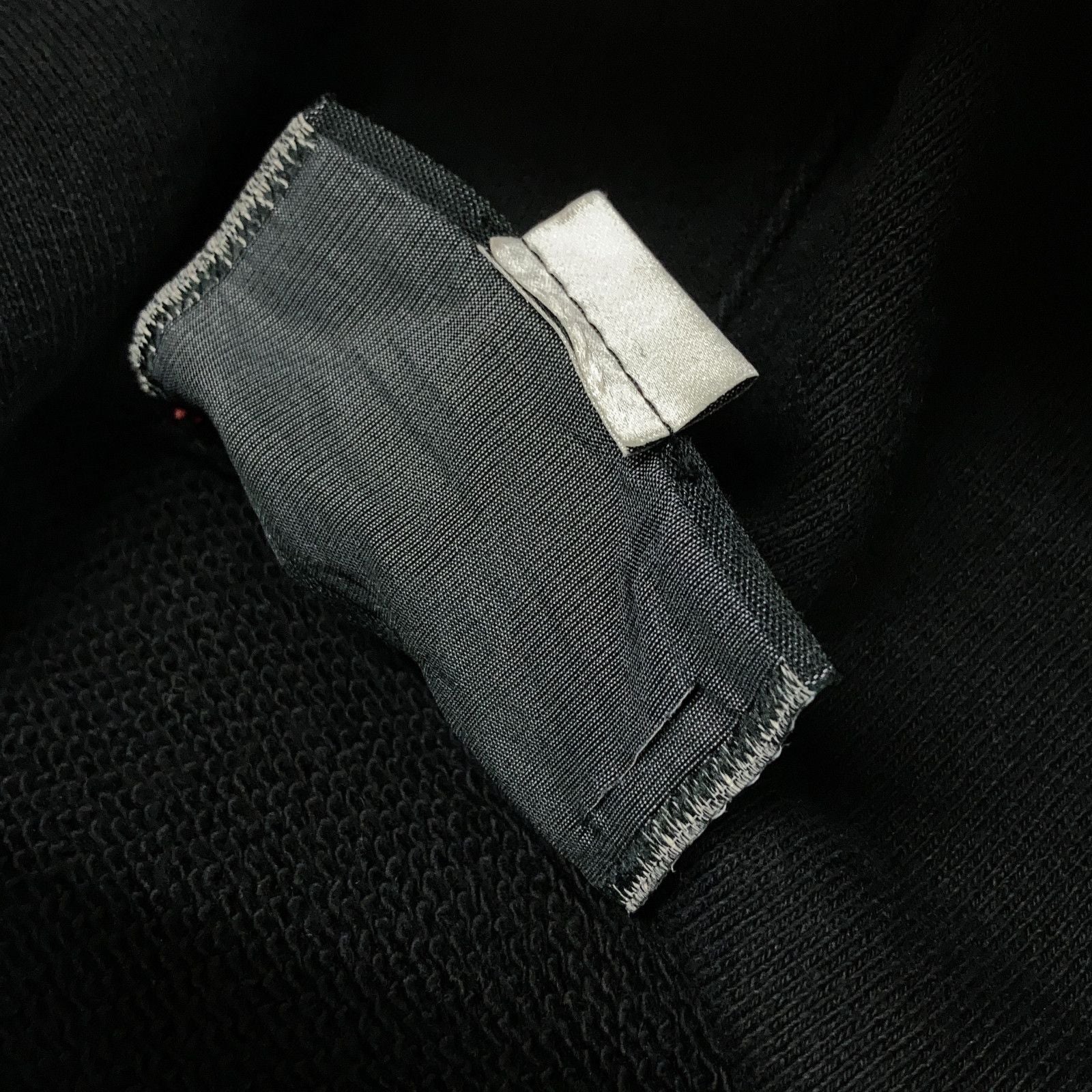 Gucci Black Logo Print Half Zip Hoodie XS — view 4