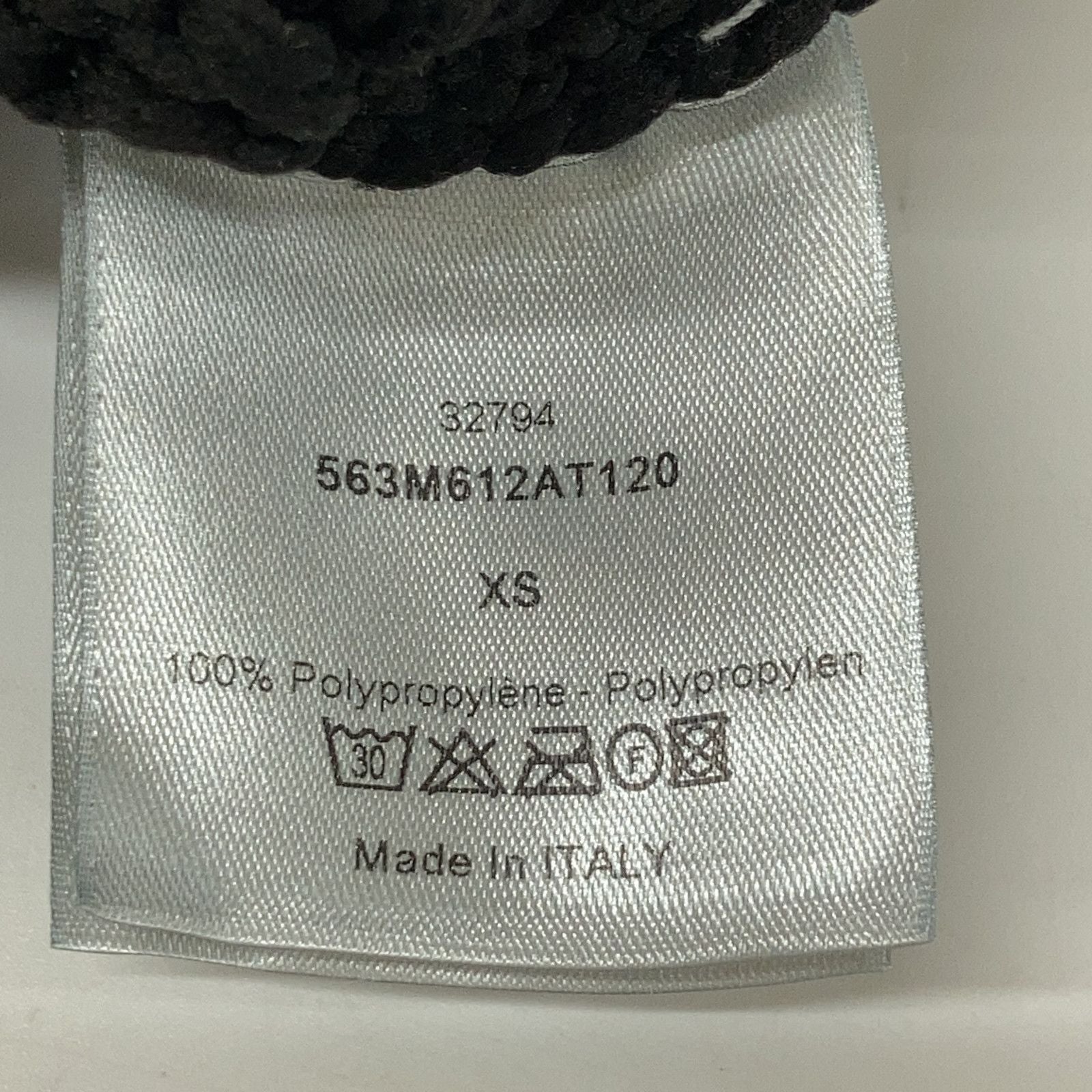 Dior Homme Black Openwork Knit Sweater XS — view 4