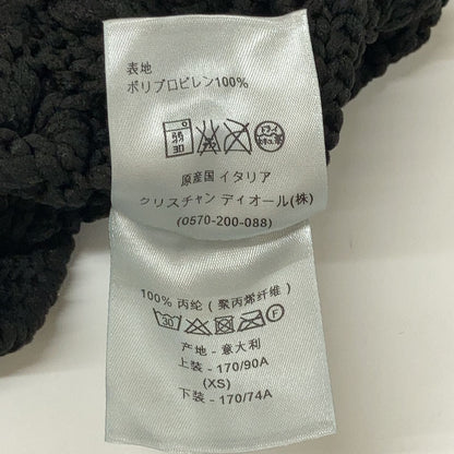 Dior Homme Black Openwork Knit Sweater XS — view 5