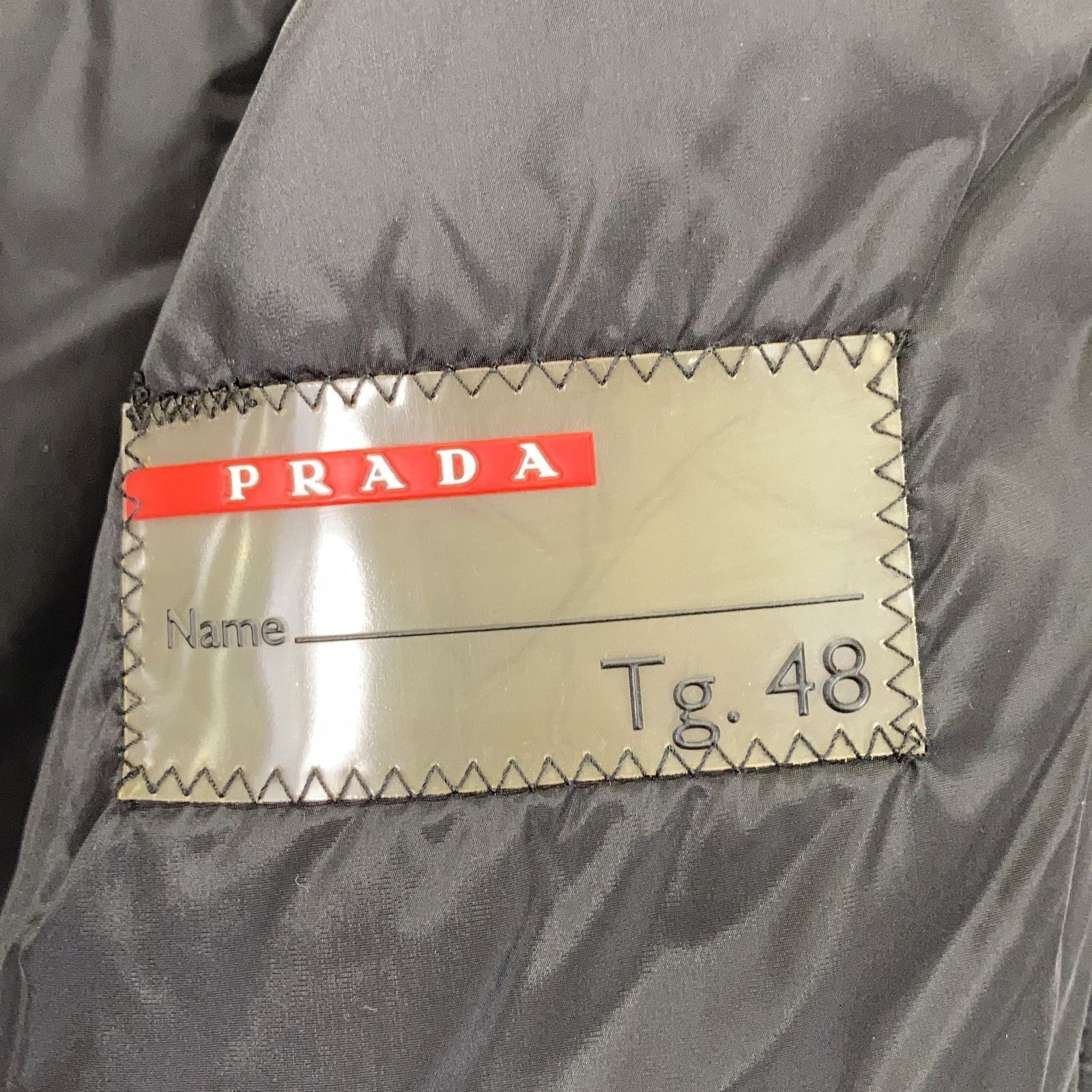 Prada Sports Black Double Zip Jacket 48 — view 5