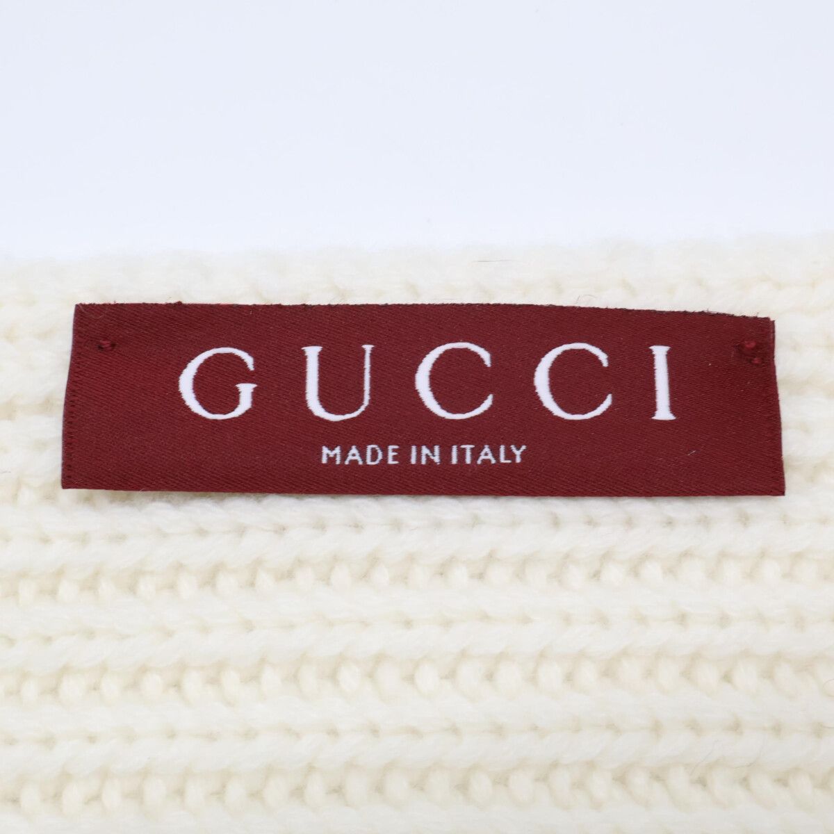Gucci Double Wool Cashmere Scarf — view 6