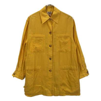 Hermes Master de Linen Coverall Shirt 40