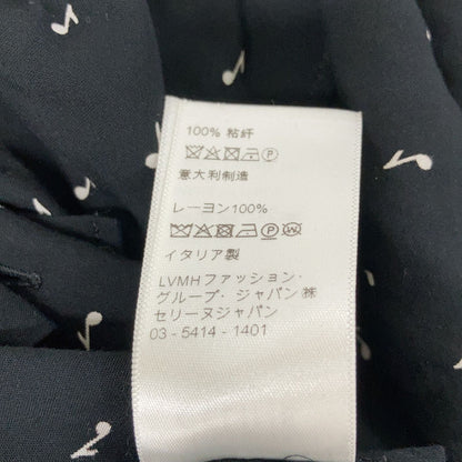 Celine Rayon Musical Note Pattern S Shirt 37 — view 5