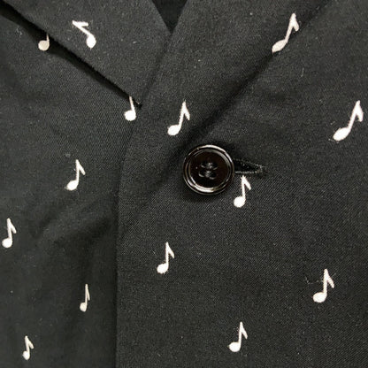Celine Rayon Musical Note Pattern S Shirt 37 — view 6