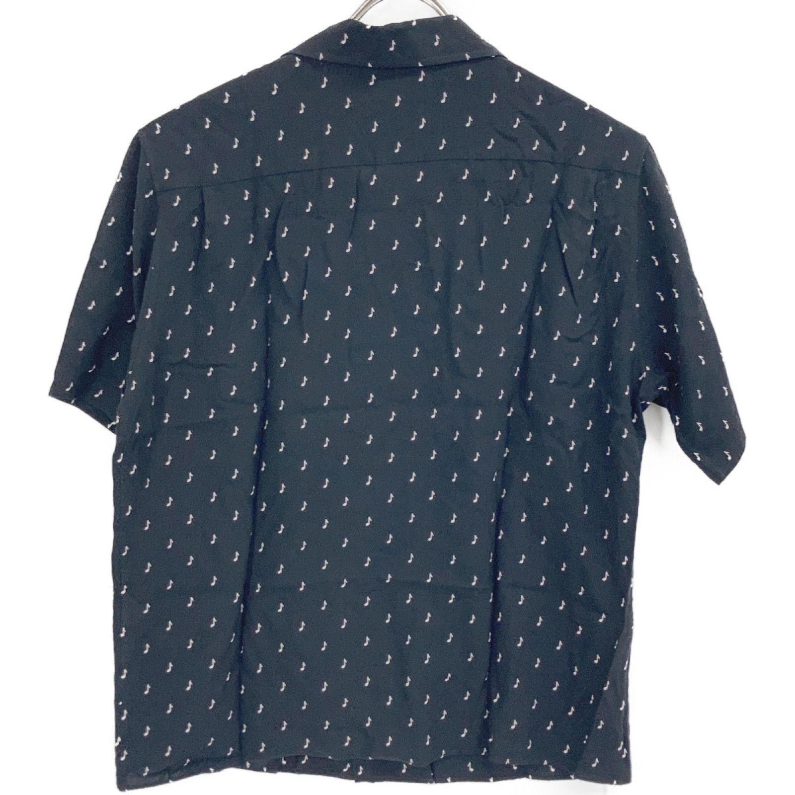Celine Rayon Musical Note Pattern S Shirt 37 — view 2