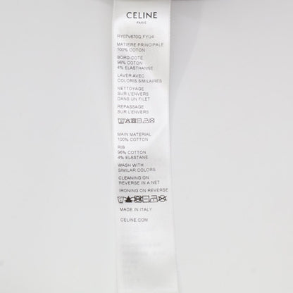 Celine Blason Logo Print Pullover Hoodie — view 6