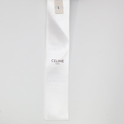 Celine Blason Logo Print Pullover Hoodie — view 5