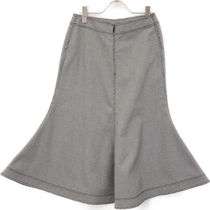 Loewe Gray Houndstooth Mermaid Skirt 36 — view 2