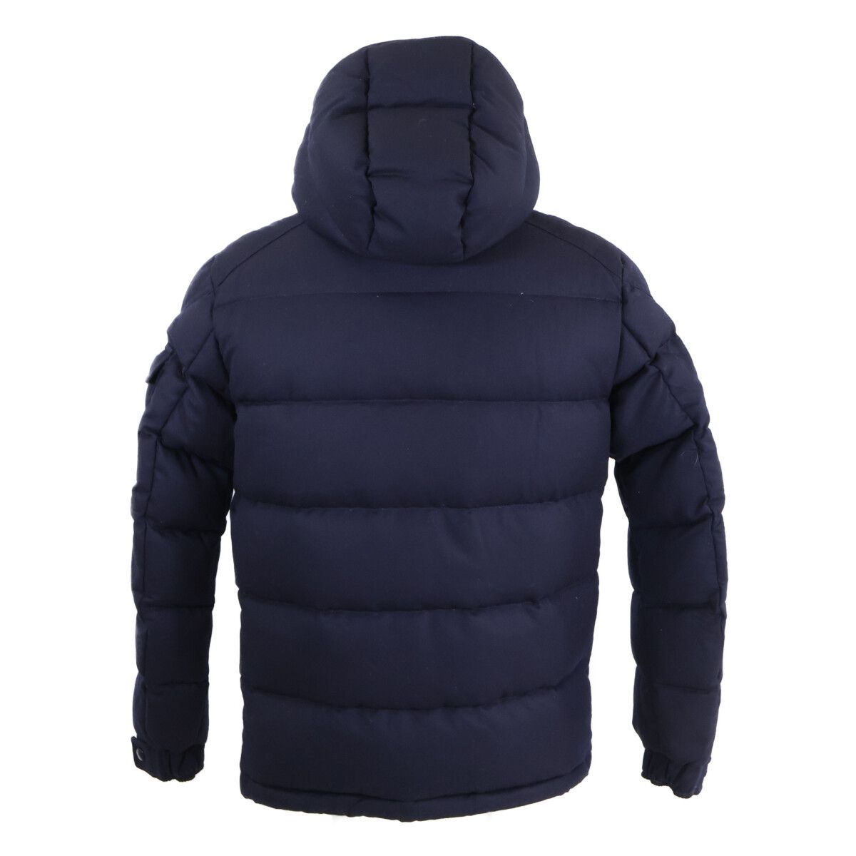 Moncler Montgenevre Down Jacket with Wool Hood — view 2