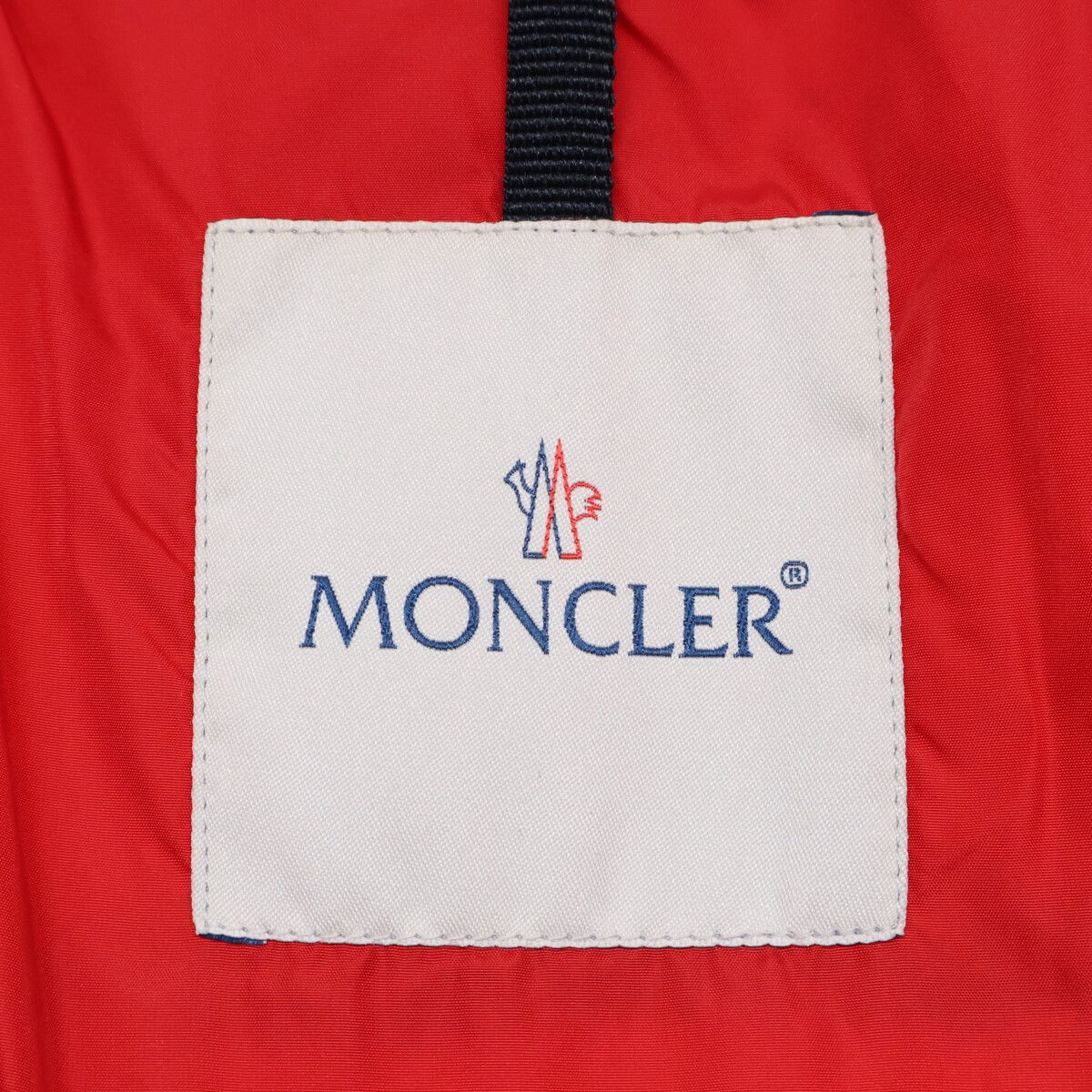 Moncler Lumiere Camouflage Wool Contrast Down Jacket — view 4
