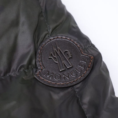Moncler Lumiere Camouflage Wool Contrast Down Jacket — view 8