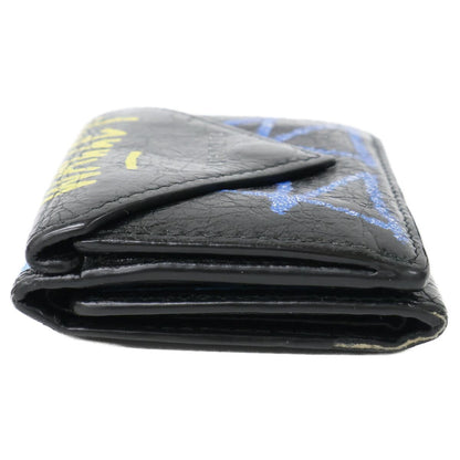 Balenciaga Graffiti Paper Mini Wallet — view 3