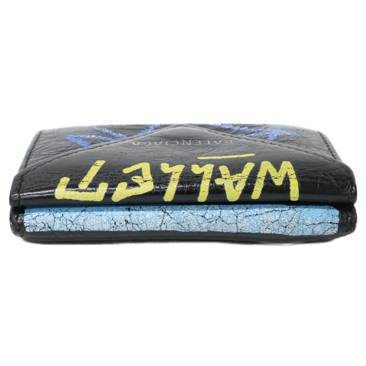 Balenciaga Graffiti Paper Mini Wallet — view 6