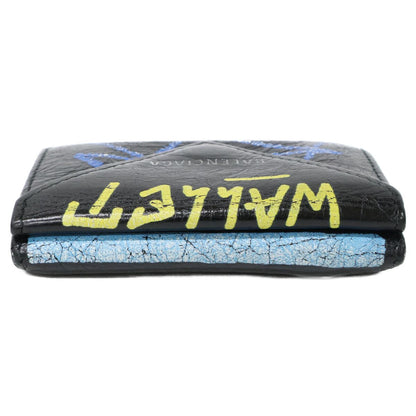 Balenciaga Graffiti Paper Mini Wallet — view 6