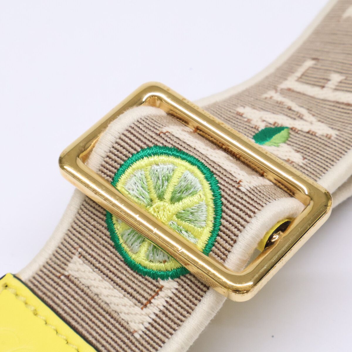Loewe Lime Anagram Shoulder Strap — view 8