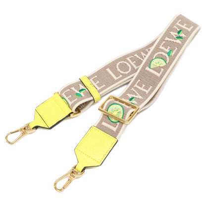 Loewe Lime Anagram Shoulder Strap