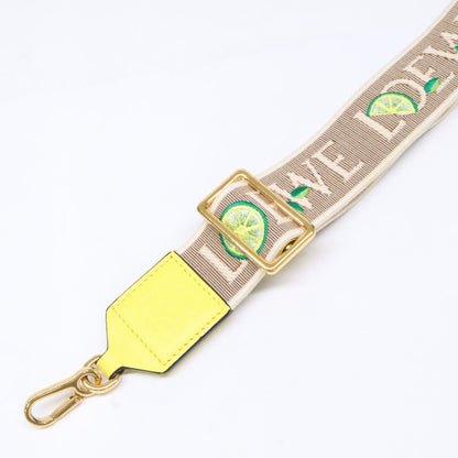 Loewe Lime Anagram Shoulder Strap — view 2