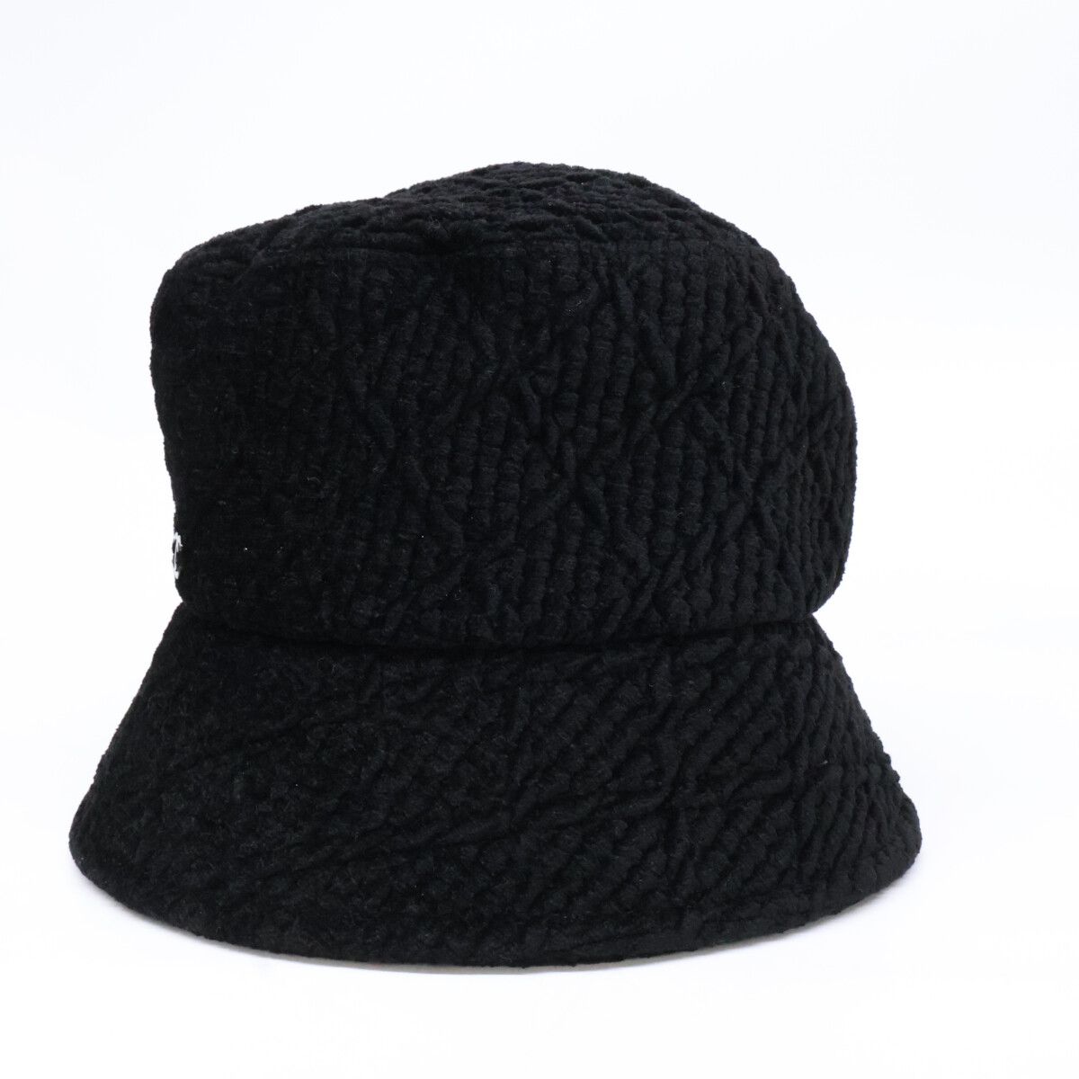 Chanel CC Logo Viscose Bucket — view 3