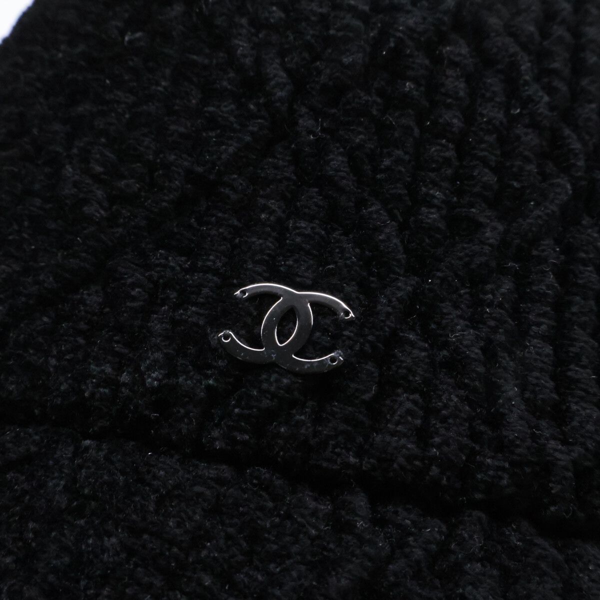 Chanel CC Logo Viscose Bucket — view 8