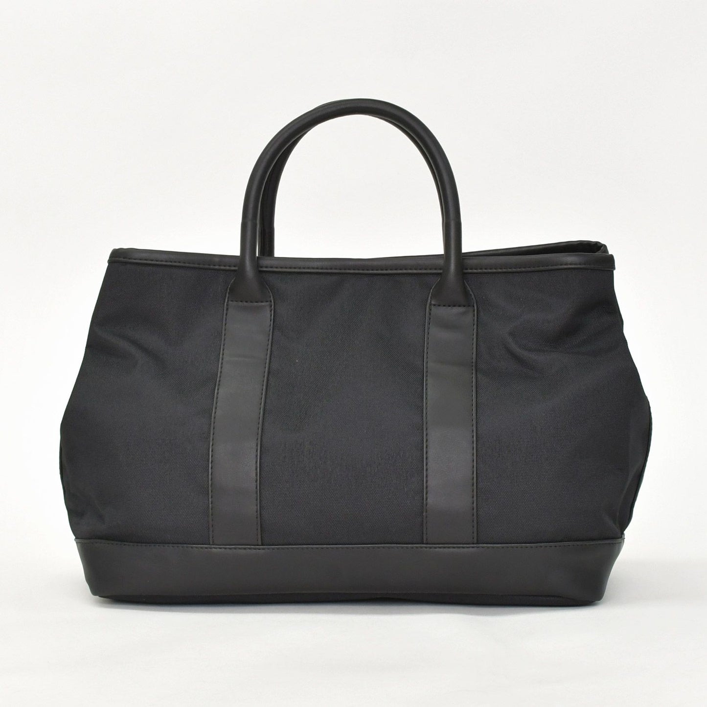 Saint Laurent Black Tote Bag Calfskin Silver — view 3