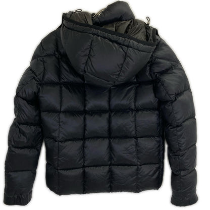 Moncler Korum Column Hooded Down Jacket — view 2