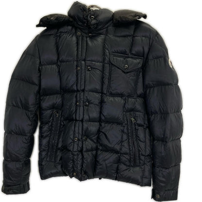 Moncler Korum Column Hooded Down Jacket