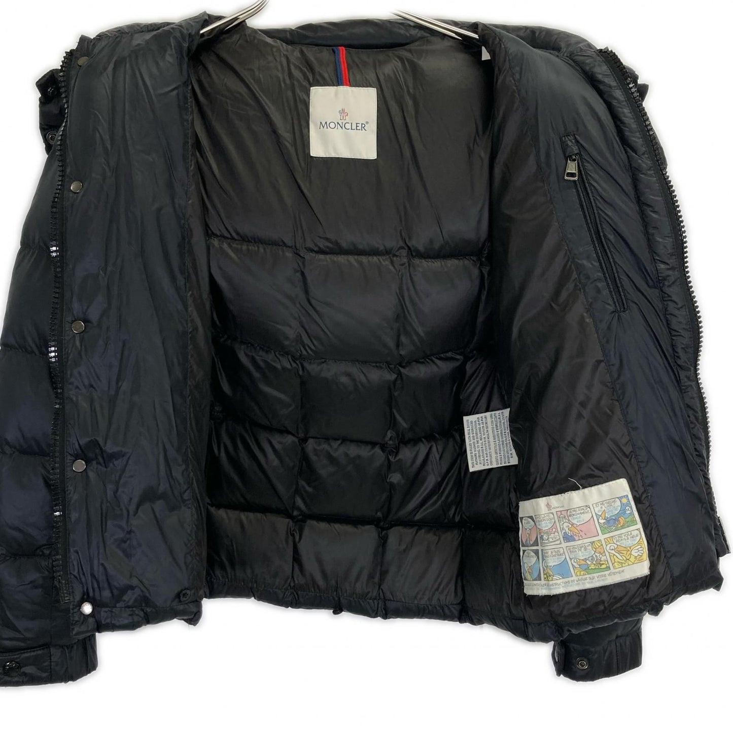Moncler Korum Column Hooded Down Jacket — view 3