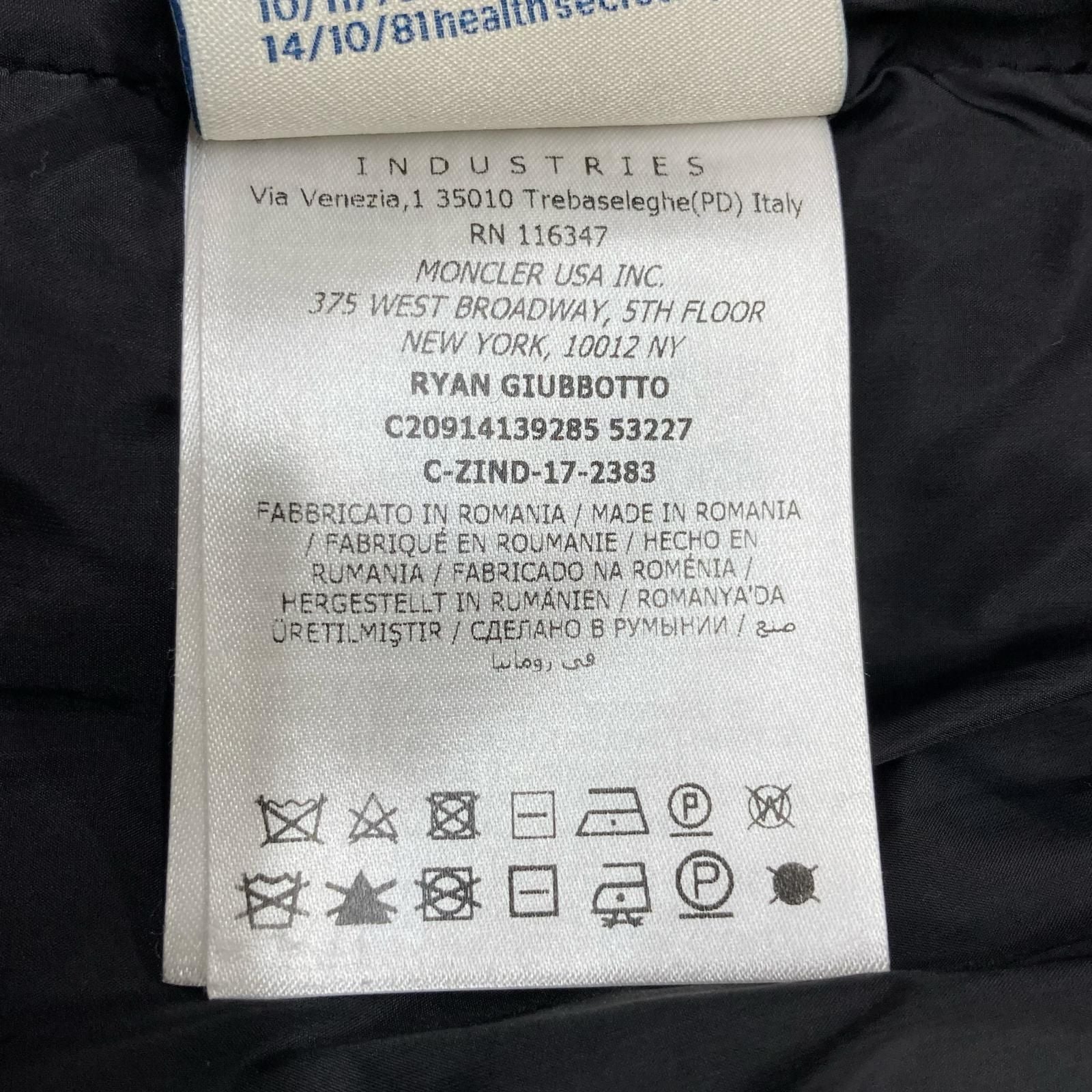 Moncler Ryan Nylon Wool Footed Down Jacket — view 5