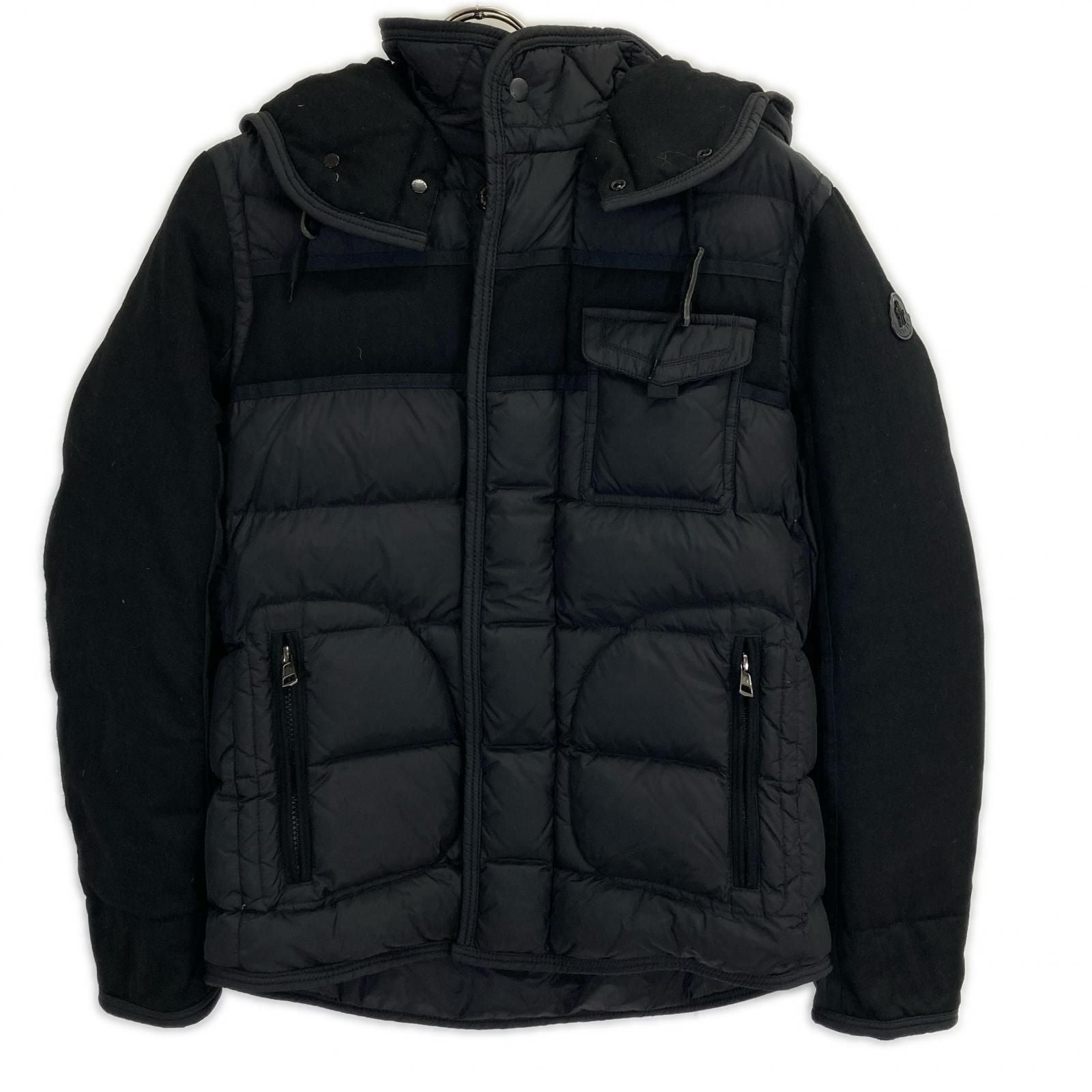 Moncler Ryan Nylon Wool Footed Down Jacket